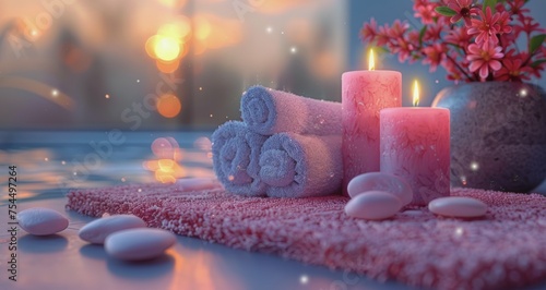 A Couple of Candles on a Table