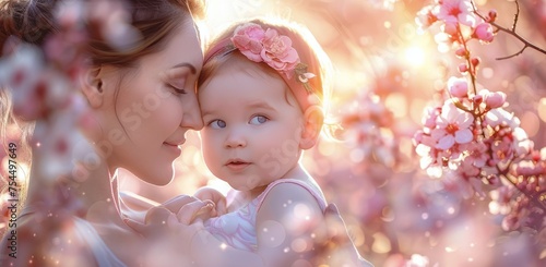 Two Young Girls Standing Together