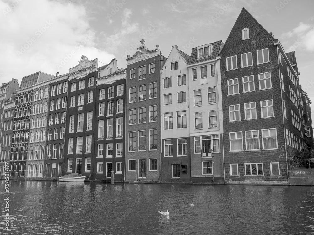 Fototapeta premium Amsterdam in den Niederlanden