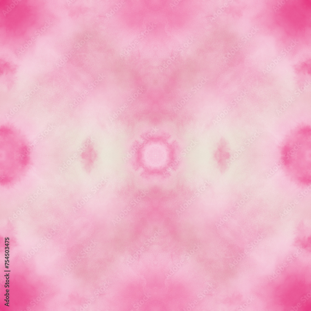 Pink Tie Dye Seamless Pattern