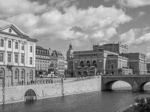 Canvas Print stockholm in Schweden