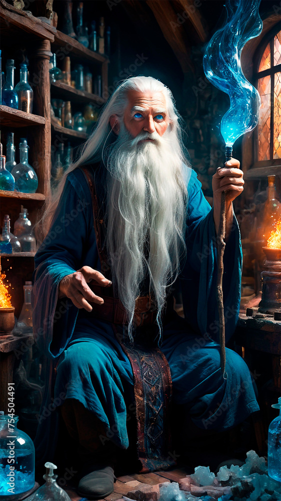The Blue Sorcerer: Experiments in the Magical Laboratory