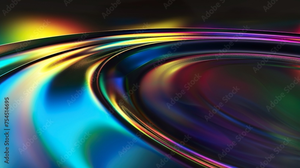 Psychedelischer, holographischer Hintergrund in bunten Farben Psychedelischer, holographischer Hintergrund in bunten Farben