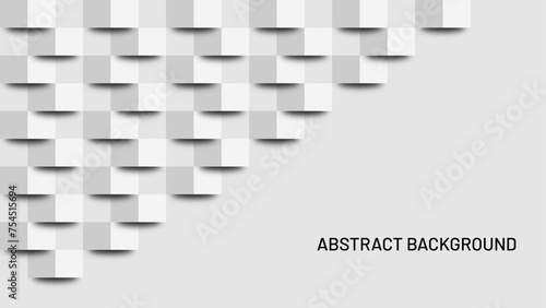 Abstract grey vector background. Banner Pattern background template. Flyer background. © HalukYakup