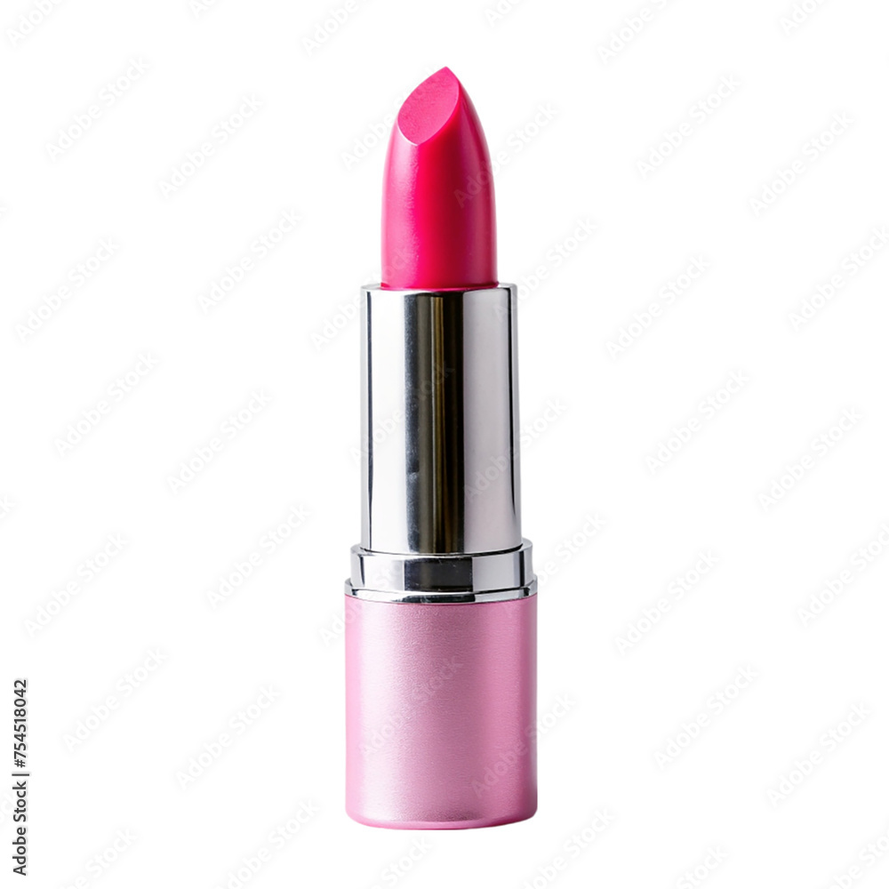 Pink lipstick isolated on a transparent background. Pink lipstick isolated on a transparent background.