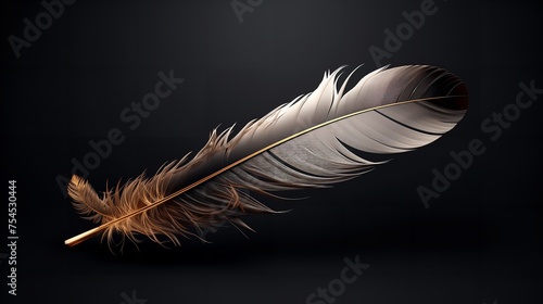 Feather Design Background 8k