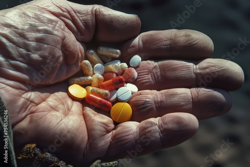 Handful of Mixed Medications