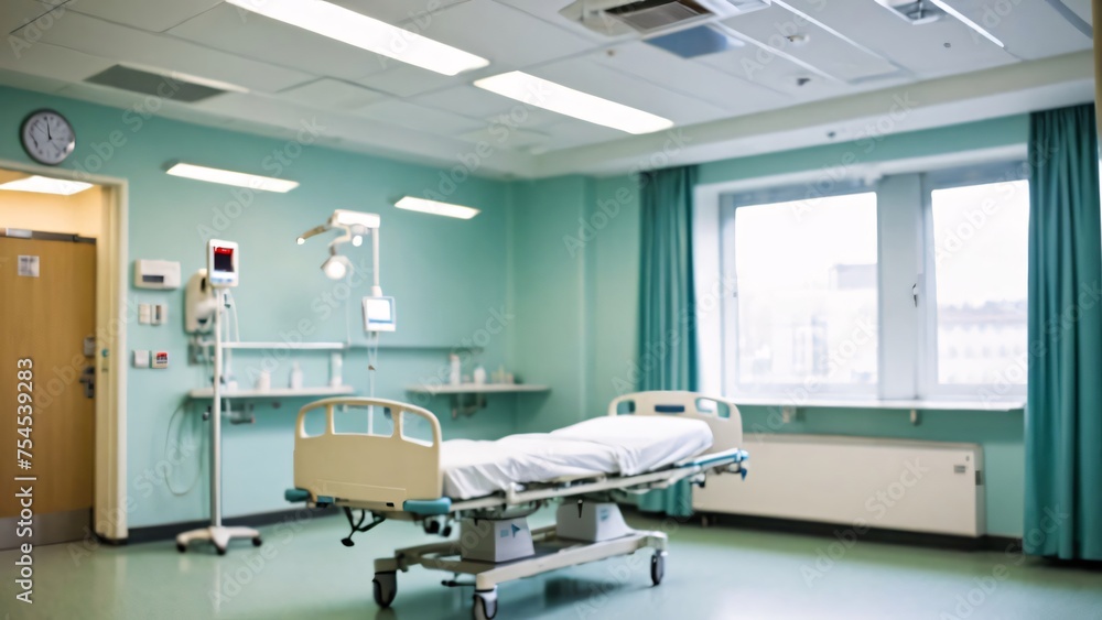blurry background of hospital room blurry background of hospital room
