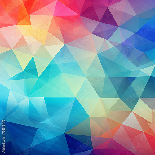 Pattern Of  Triangular Geometric Textures Background ai generated