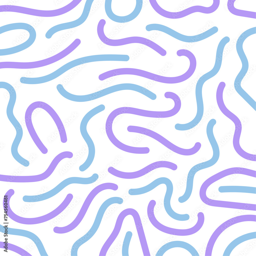 vector purple and blue random hand drawn doodle pattern for background, wallpaper, packaging, wrapping paper, etc. vector purple and blue random hand drawn doodle pattern for background, wallpaper, packaging, wrapping paper, etc.