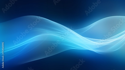 White Blue Black Blurred Abstract Gradient on