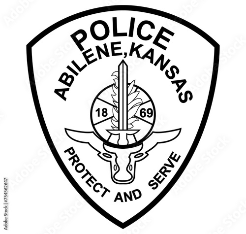 Abilene Police Badge, Logo,  photo