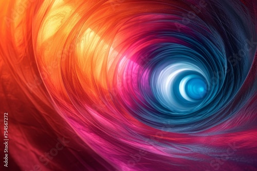 Swirling Cosmic Vortex