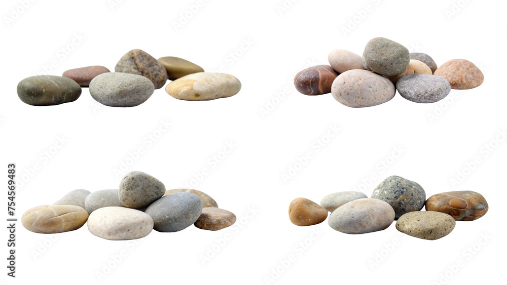 Rocks and stones: A serene arrangement, textured rocks in a natural, beach-inspired harmony Rocks and stones: A serene arrangement, textured rocks in a natural, beach-inspired harmony