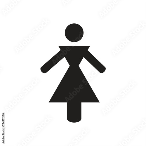 she vector icon line template new