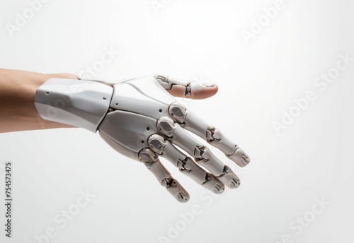 Human and Robot Hand Interaction. Generative ai