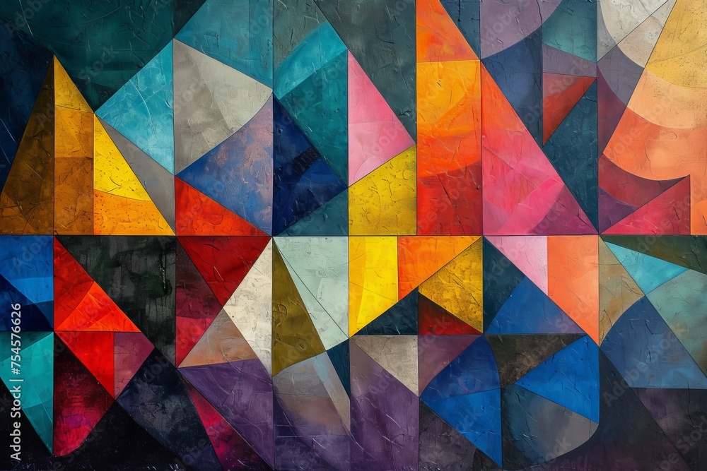 Geometric Clash: Shapes and Patterns Geometric Clash: Shapes and Patterns