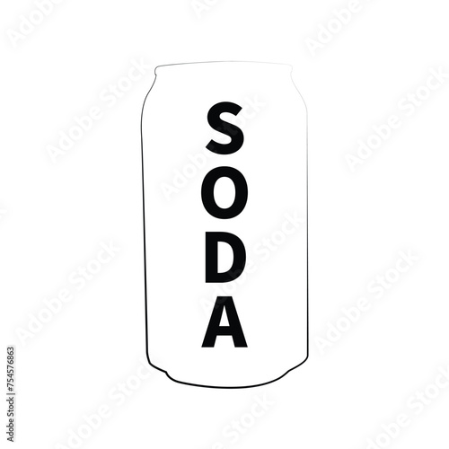 can of soda