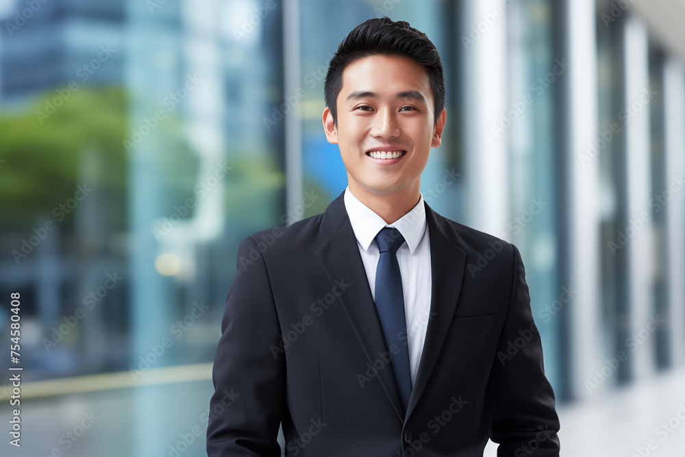 Smiling asian businessman in suit. Man in work clothes. Rich man. Business boss. Boss of a start-up. Asian man. Chinese man. Japanese man. AI.
Smiling asian businessman in suit. Man in work clothes. Rich man. Business boss. Boss of a start-up. Asian man. Chinese man. Japanese man. AI.