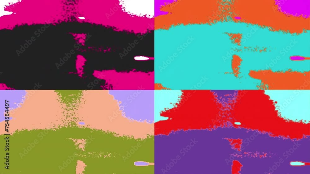 Pop Art illustration art animation Pop Art illustration art animation