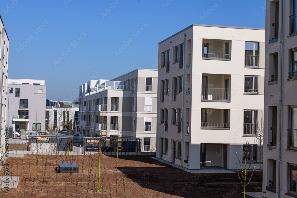 new housing area, housebuilding new housing area, housebuilding