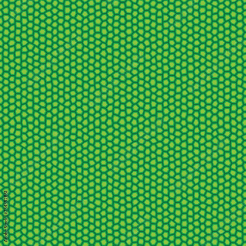 Seamless Vector Pattern , Cellular Structure with Hexagons, Reptile Skin, easy to color edit, three patterns on layers 