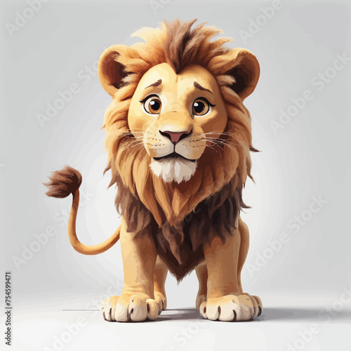 Lion Cartoon Design very Good