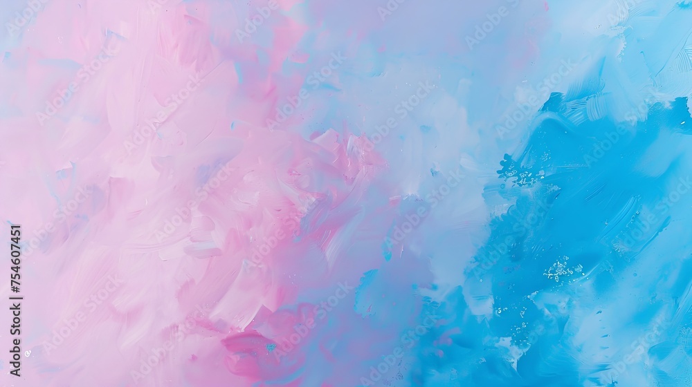 abstract texture light pink color blending into blue sky color. generative AI