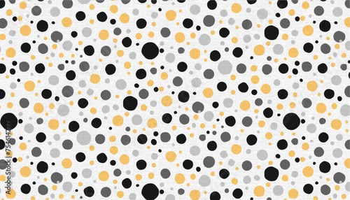 retro pop random dot seamless pattern, vector graphic resources, 16:9 widescreen wallpaper / backdrop