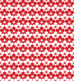 Abstract art seamless pattern with vintage pattern vector. Oriental background. Red and white banner design. Floral pattern in Japanese style.