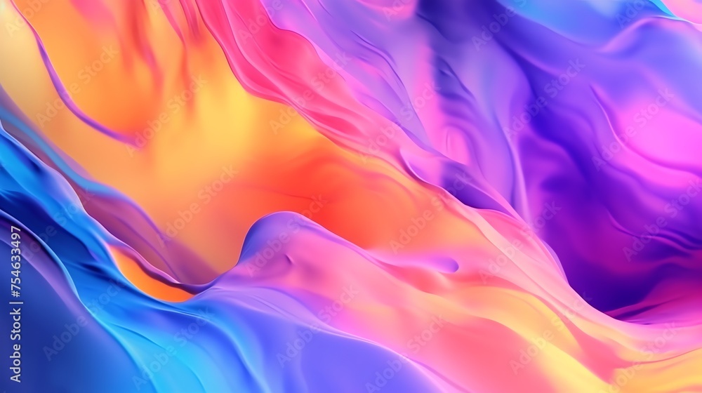 abstract background hd fluid yellow blue