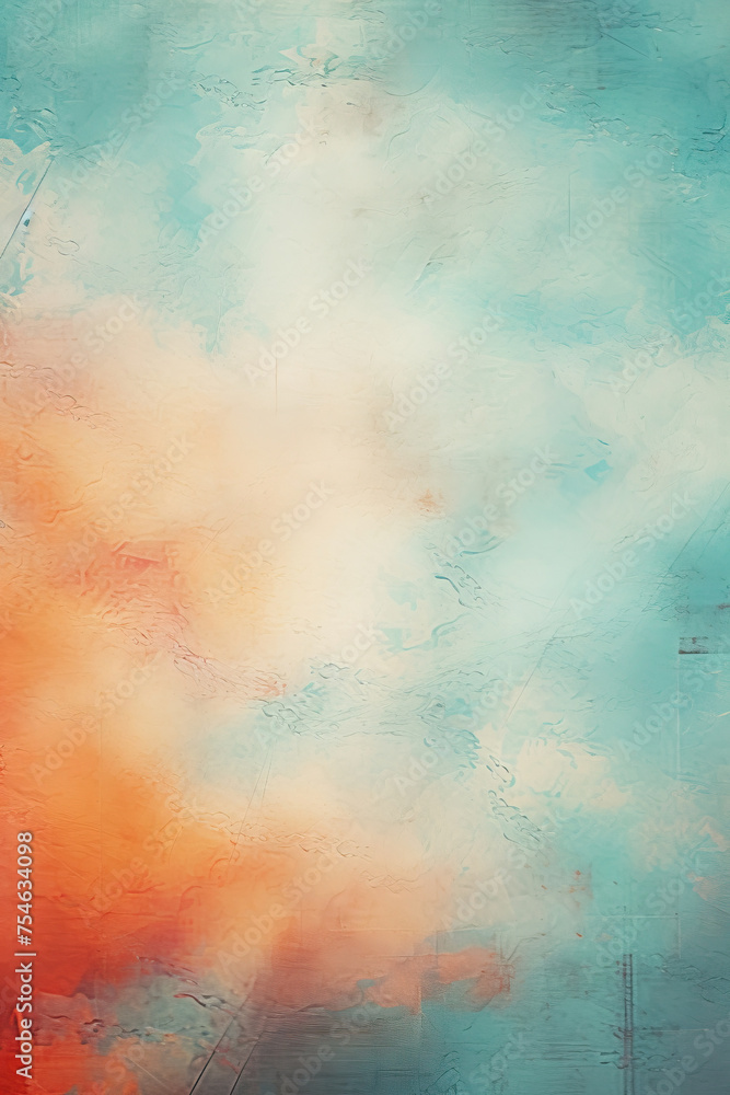 Abstract Watercolor Hand Painted Background. Vintage Art on Paper, Beautiful Texture and Pattern for Easter Sunday Banner
