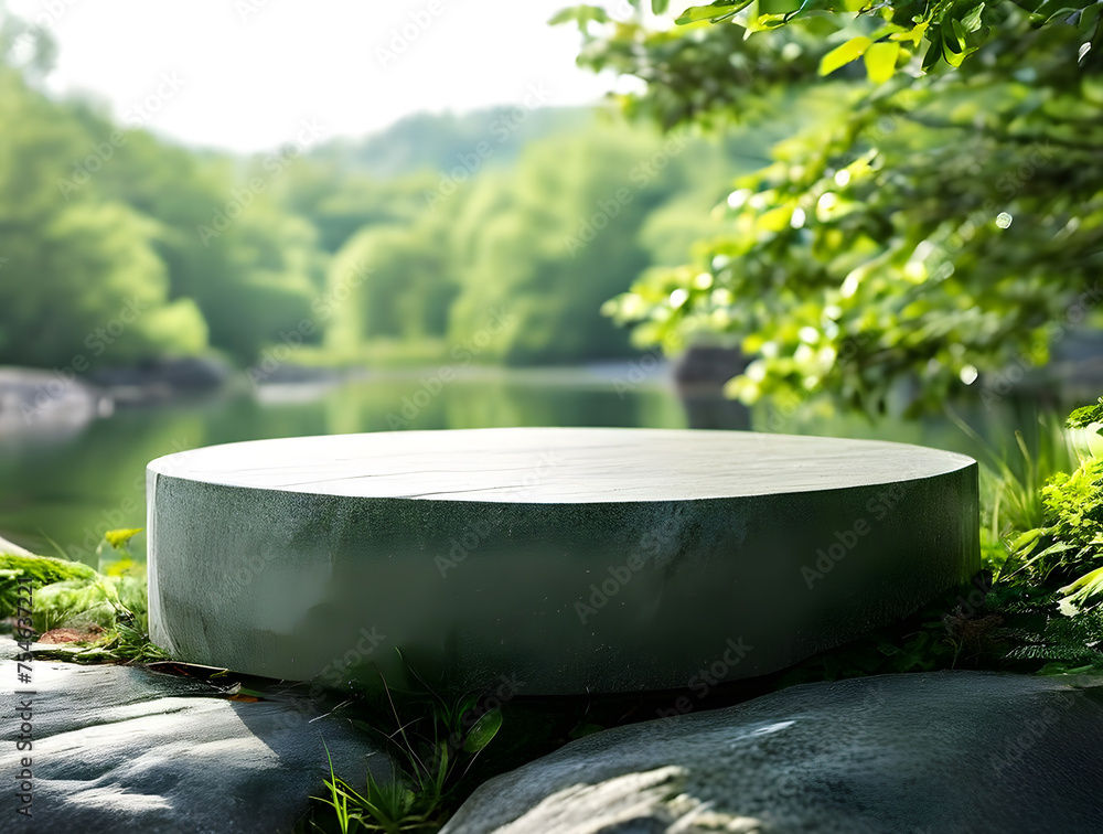 granite-podium-smooth-sturdy-nestled-amidst-a-minimalistic-natural-setting-fresh-spring-greenery granite-podium-smooth-sturdy-nestled-amidst-a-minimalistic-natural-setting-fresh-spring-greenery