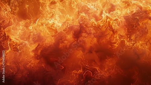 Fiery texture closeup