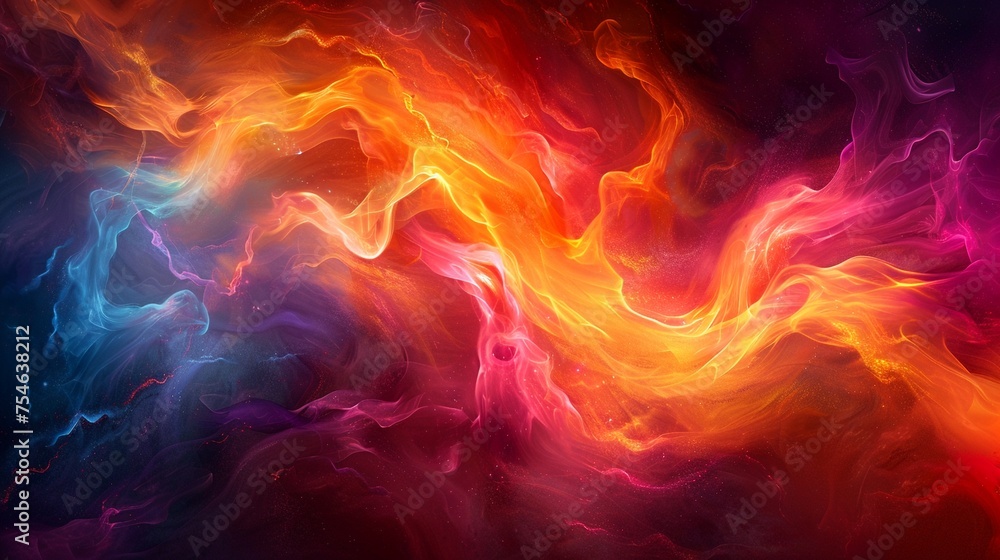 The intensity of a flame pattern where heat meets art in a fiery