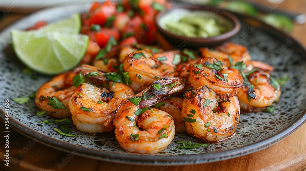 Shrimp created with Generative AI Technology, ai, generative Shrimp created with Generative AI Technology, ai, generative