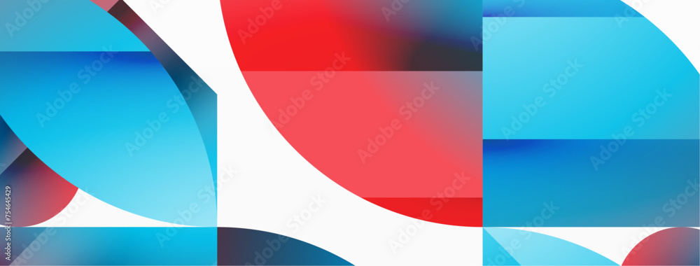 Assorted geometric shapes unite in a minimalistic abstract backdrop, offering a versatile canvas for contemporary design for digital designs, presentations, website banners, social media posts Assorted geometric shapes unite in a minimalistic abstract backdrop, offering a versatile canvas for contemporary design for digital designs, presentations, website banners, social media posts