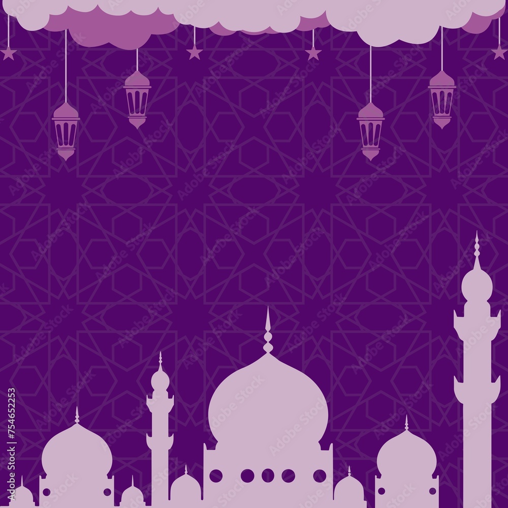 Ramadan Mubarak Design for Holly Month