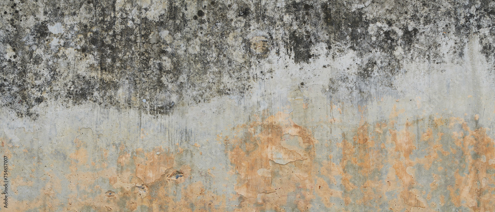 Fototapeta premium Dirty Grunge Concrete wall texture background blank for design.