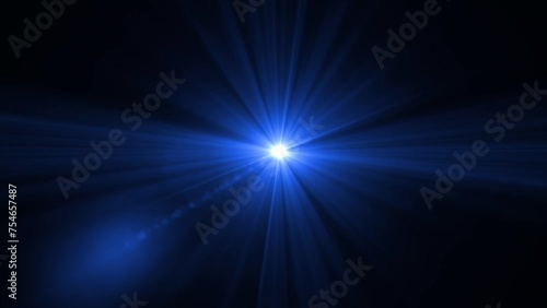 Loop optical lens flares flickering burst shine light animation, Abstract optical lens flares light photo