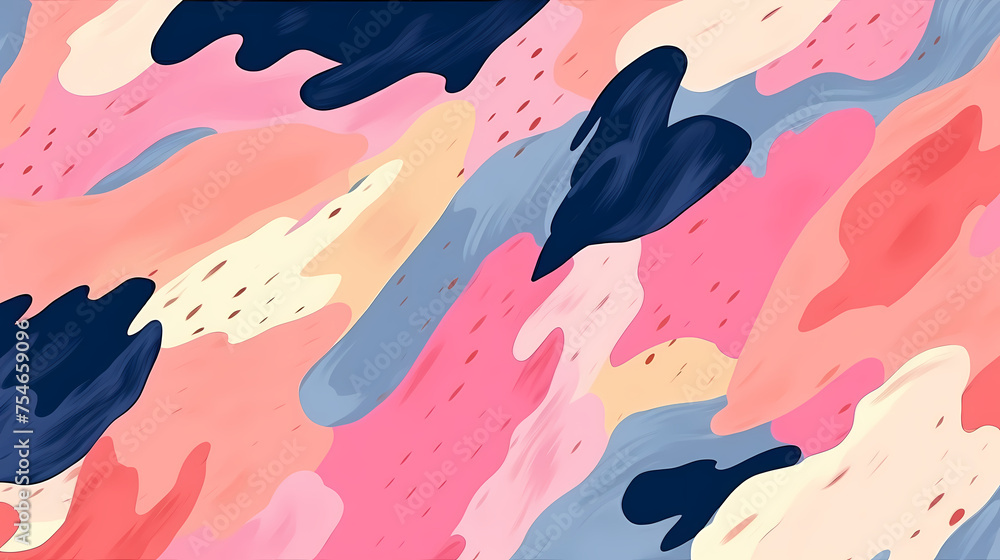 Fototapeta premium Seamless abstract repeating background