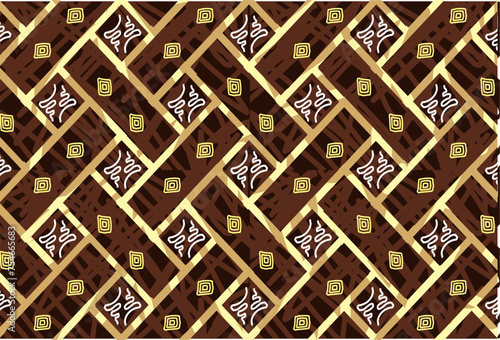 Batik Indonesian: is a technique of wax-resist dyeing applied to whole cloth, or cloth made using this technique originated from Indonesia.