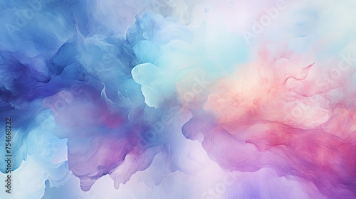 Iridescent watercolor texture background