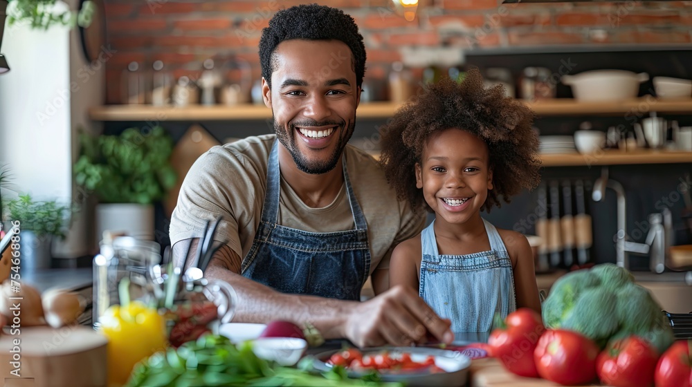 happy african american family preparing healthy food in kitchen having fun together on weekend happy african american family preparing healthy food in kitchen having fun together on weekend