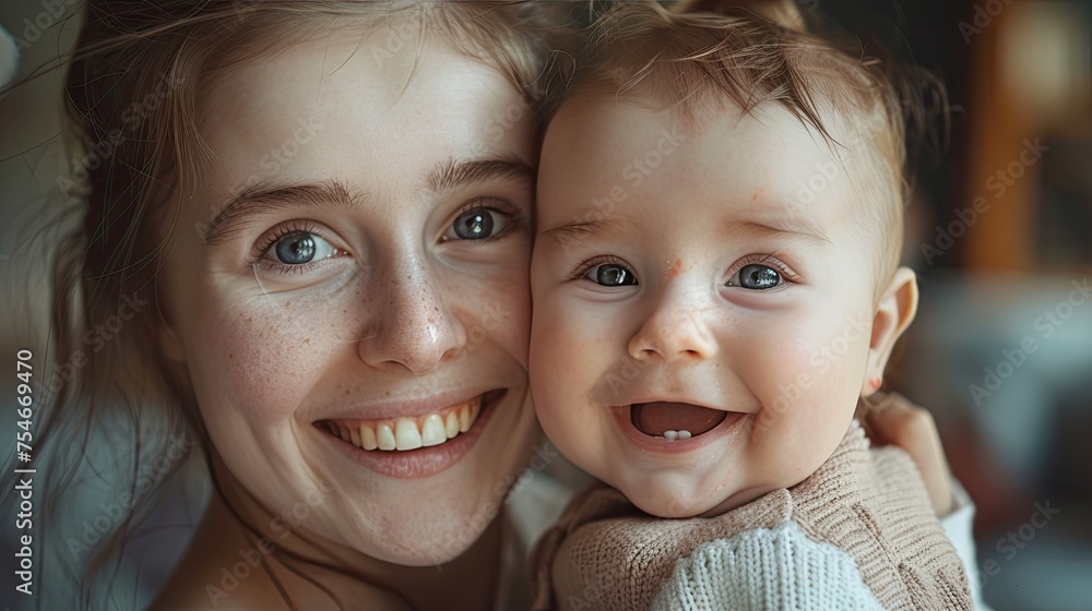 family motherhood parenting people baby and child care concept happy mother with adorable baby family motherhood parenting people baby and child care concept happy mother with adorable baby