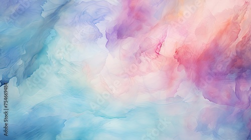 Iridescent watercolor texture background