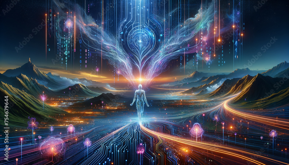 The Luminescent Guardian: A Surreal Dream of AI-Infused Safety The Luminescent Guardian: A Surreal Dream of AI-Infused Safety