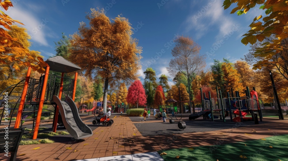 Inclusive Playground Design A playground designed for children of all ...