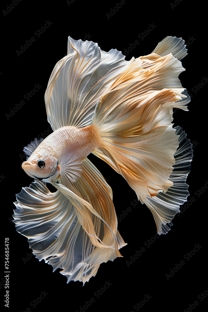 A beautiful Siamese fighting fish A beautiful Siamese fighting fish