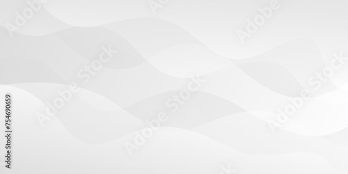 Abstract gray and white curve background, white dynamic wallpaper with wave shapes. Suitable for templates, banners, ads, events, web, pages, and others